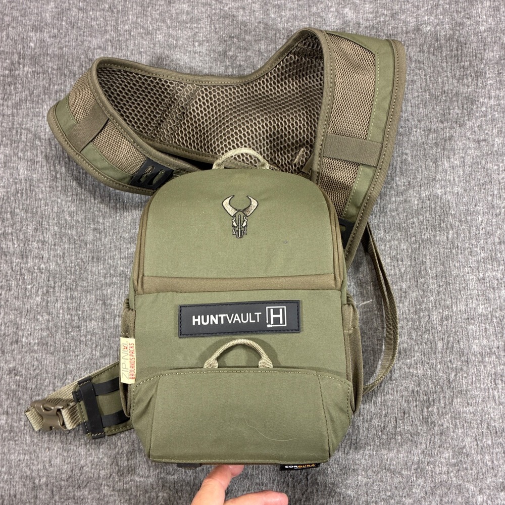 Badlands Bino XR Pro Mag Case Binocular Harness Hunting One Size Green HuntVault